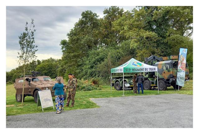 les stands des unités